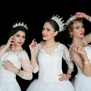 👑تاج وگل عروس🌹