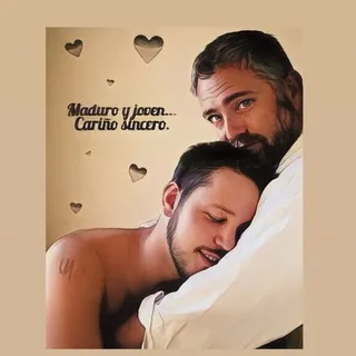 🏳️🌈🇪🇸 Hombres 👨❤️👨 jóvenes y maduros 👬 de España y América Latina